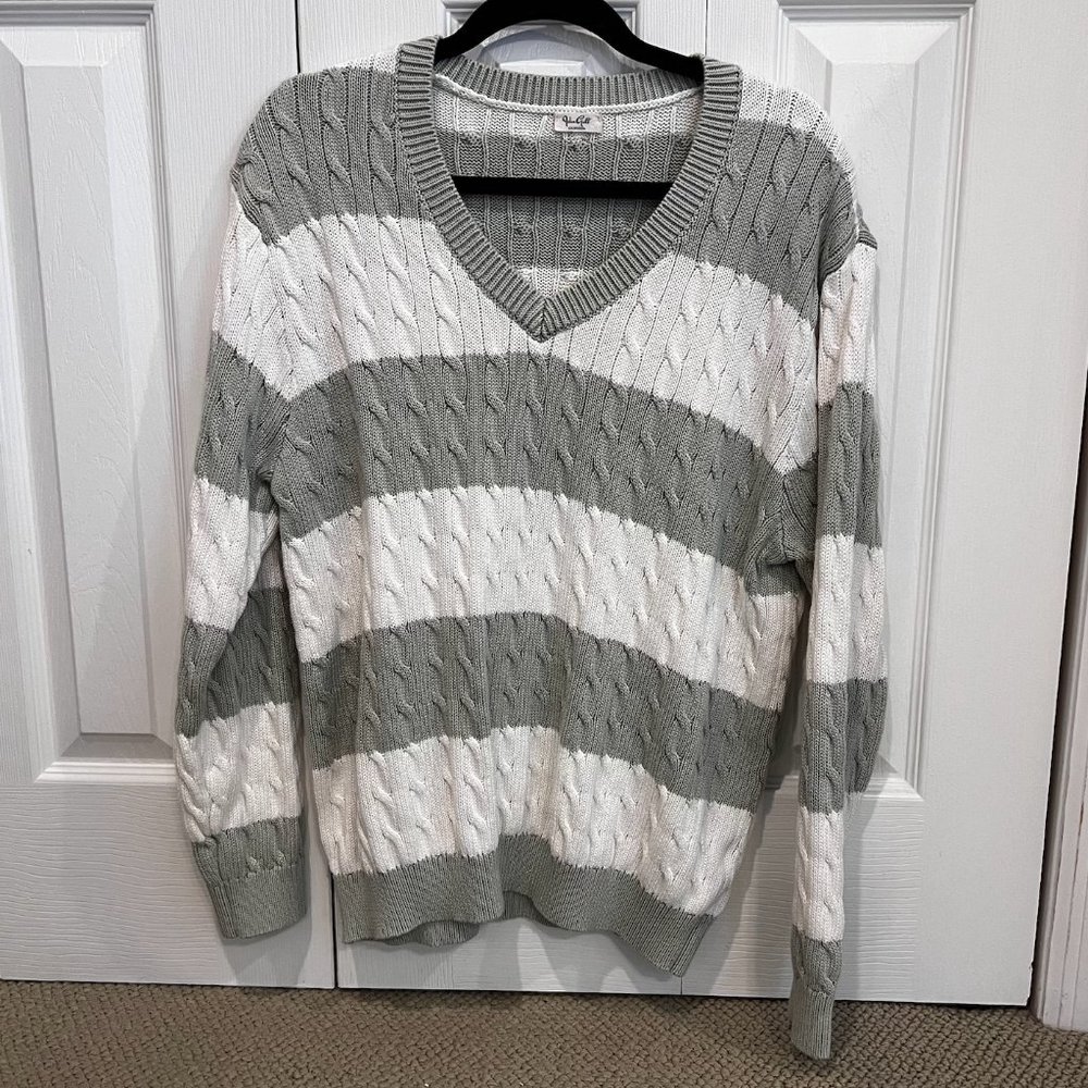 Pacsun John Galt Cable Knit Sweater